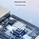 LDNIO DS-87C 7 in 1 USB-C Hub USB 3.0 + USB 2.0 Splitter Aluminum Alloy High Speed Data Transfer Adapter