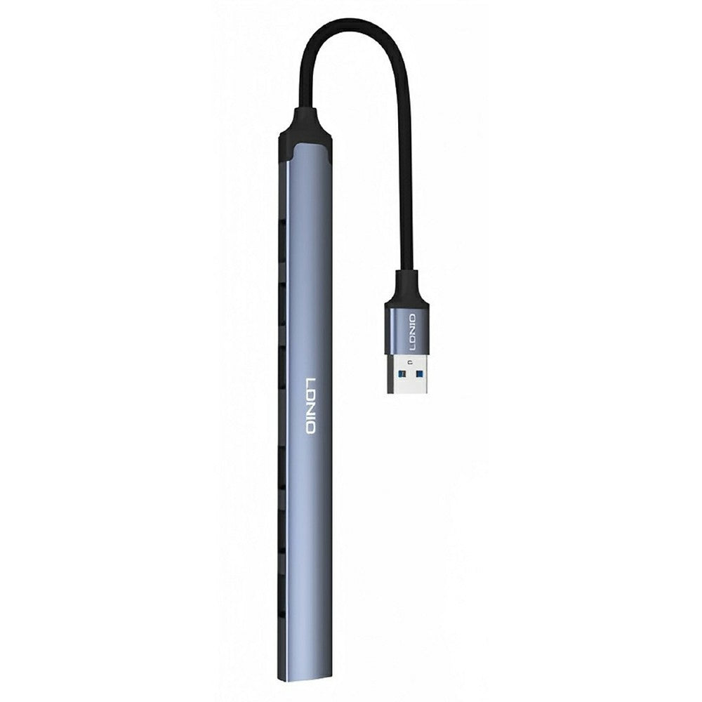 LDNIO DS-97U 7 in 1 USB Hub High Speed USB 3.0 + 6x USB 2.0 Splitter Adapter for PC Laptop