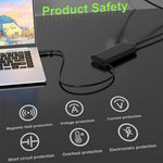 130W USB-C Strømadapter til Dell XPS 15 9500 / 9510 / XPS 17 9700 / 9720 Bærbar Oplader