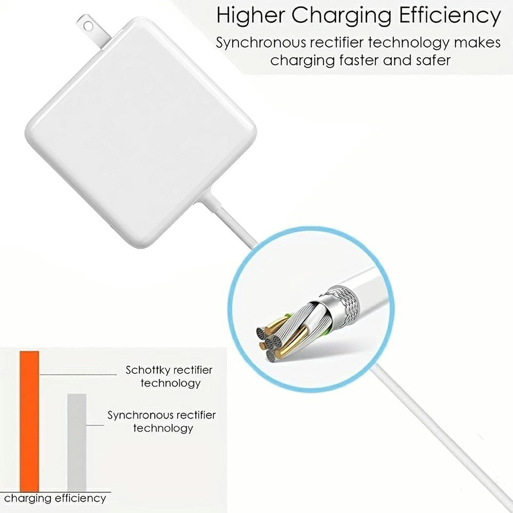 85W Mag1 L-Tip Strømadapter til MacBook Pro 13 tommer (2012) / (2011) / (2009) A1278 / MacBook 13 tommer (2010) A1342