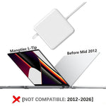 85W Mag1 L-Tip Strømadapter til MacBook Pro 13 tommer (2012) / (2011) / (2009) A1278 / MacBook 13 tommer (2010) A1342