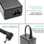 45W Fast Charging Laptop Charger for ASUS 4.0x1.35mm Power Adapter 19V 2.37A