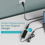 65W Laptop Charger 19.5V 3.34A 4.5x3.0mm Round Tip for Dell Inspiron 11 3147 / Inspiron 15 5555 / 5558