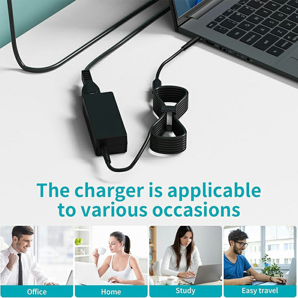 65W Laptop Charger 19.5V 3.34A 4.5x3.0mm Round Tip for Dell Inspiron 11 3147 / Inspiron 15 5555 / 5558
