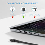 65W USB-C PD-oplader 20V 3.25A strømadapter til Dell Pro 14 / Pro 16 / 14 Plus