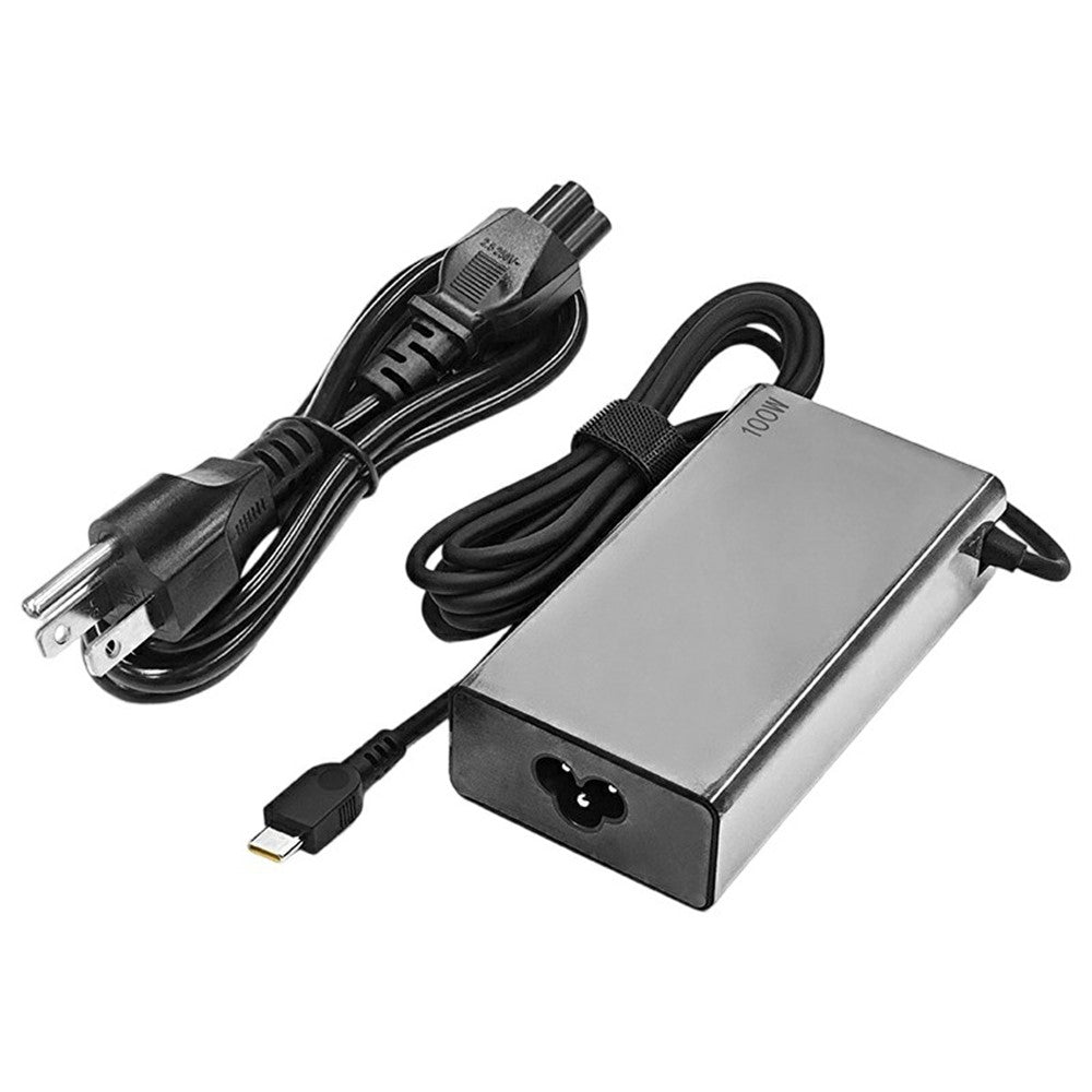 100W USB-C Laptop Charger Power Adapter for Lenovo Yoga Y9000X / 910 / IdeaPad 5 Pro 16ACH6 / ThinkBook 16p