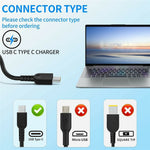 100W USB-C Laptop Charger Power Adapter for Lenovo Yoga Y9000X / 910 / IdeaPad 5 Pro 16ACH6 / ThinkBook 16p