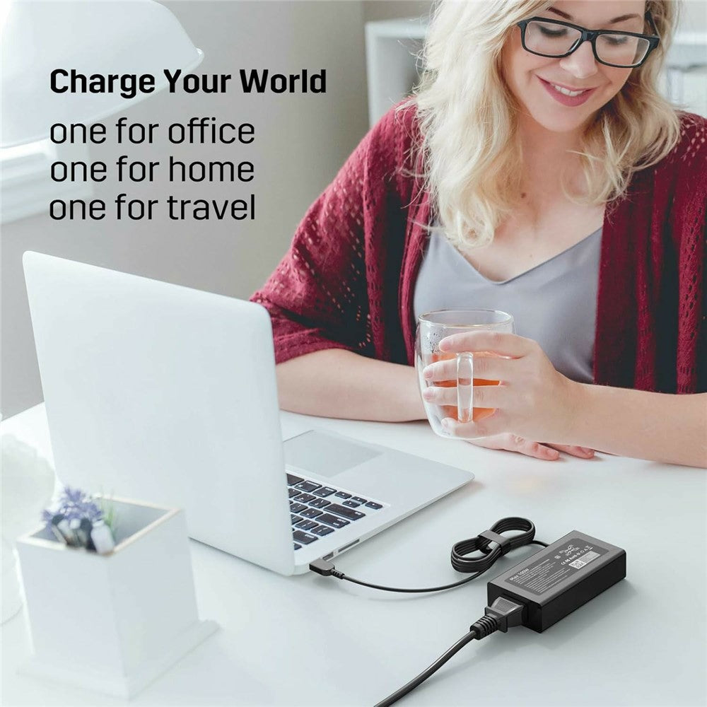 100W USB-C Laptop Charger Power Adapter for Lenovo Yoga Y9000X / 910 / IdeaPad 5 Pro 16ACH6 / ThinkBook 16p