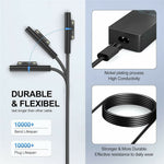 44W Laptop Charger for Microsoft Surface Pro 3 / 4 / 5 / 6 / 7 15V / 2.58A Power Adapter with 5V / 1A USB Port
