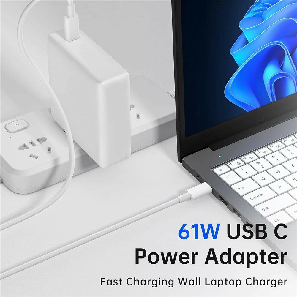 61W USB-C Power Adapter for MacBook Pro 13-inch (2019) / (2018) / (2017) / (2016) Laptop Charger with Type-C Cable