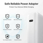 87W USB-C Hurtigoplader til bærbar computer til MacBook Pro 14 tommer (2023) / (2022) / MacBook Pro 15 tommer (2019) / (2018)