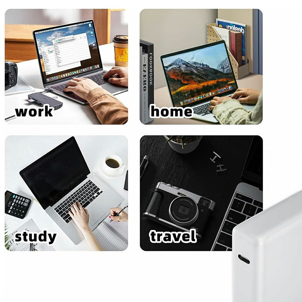 87W USB-C Hurtigoplader til bærbar computer til MacBook Pro 14 tommer (2023) / (2022) / MacBook Pro 15 tommer (2019) / (2018)