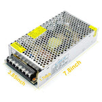 110V / 220V to DC 12V 10A 120W Converter Enclosed Switching Power Supply for CCTV Camera Security System LED Strip