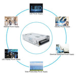 110V / 220V to DC 12V 30A 360W Converter Enclosed Switching Power Supply for CCTV Camera Security System LED Strip