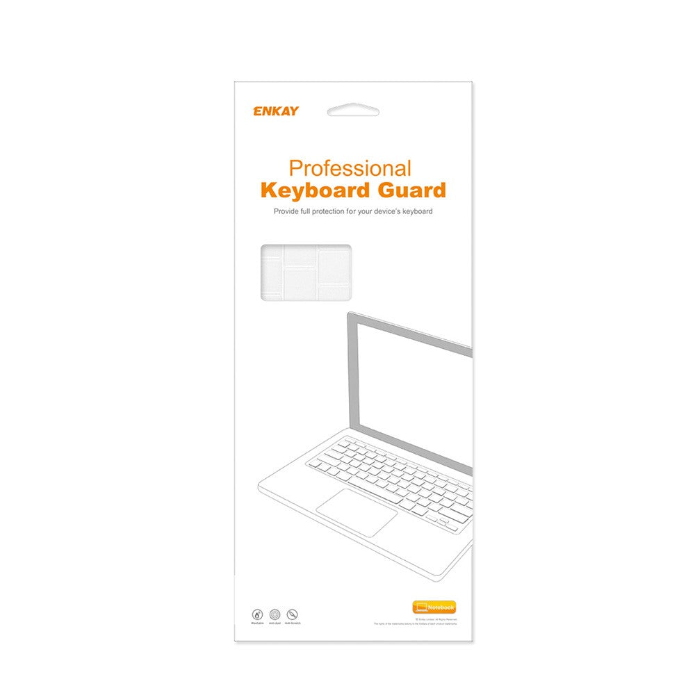 ENKAY HAT PRINCE Ultratunt TPU-tangentbordsskyddsfilm för Huawei MateBook 14 / MateBook D 14 / D 15 / MateBook X Pro (amerikansk version)
