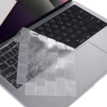 ENKAY HAT PRINCE TPU Tastaturfolie (US-version) til MacBook Pro 14 tommer (A2442) / 16 tommer (A2485) / Air 15 tommer (2025) / (2024) / (2023) A2941 / 13 tommer (2025)
