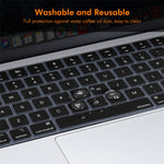 ENKAY MacBook Pro 14.2 / Pro 16.2 / Air 13.6 / Air 15.3 US Version Keyboard Cover Soft Silicone Protective Film