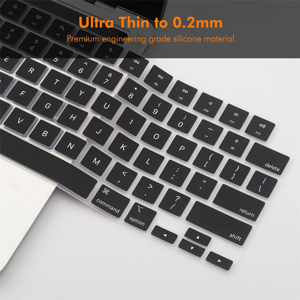 ENKAY MacBook Pro 14.2 / Pro 16.2 / Air 13.6 / Air 15.3 US Version Keyboard Cover Soft Silicone Protective Film