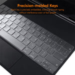 ENKAY iPad Air 13 (2025) / (2024) / Pro 12.9 (2022 / 2021 / 2020) US Version Magic Keyboard Cover Blød TPU Beskyttelsesfilm