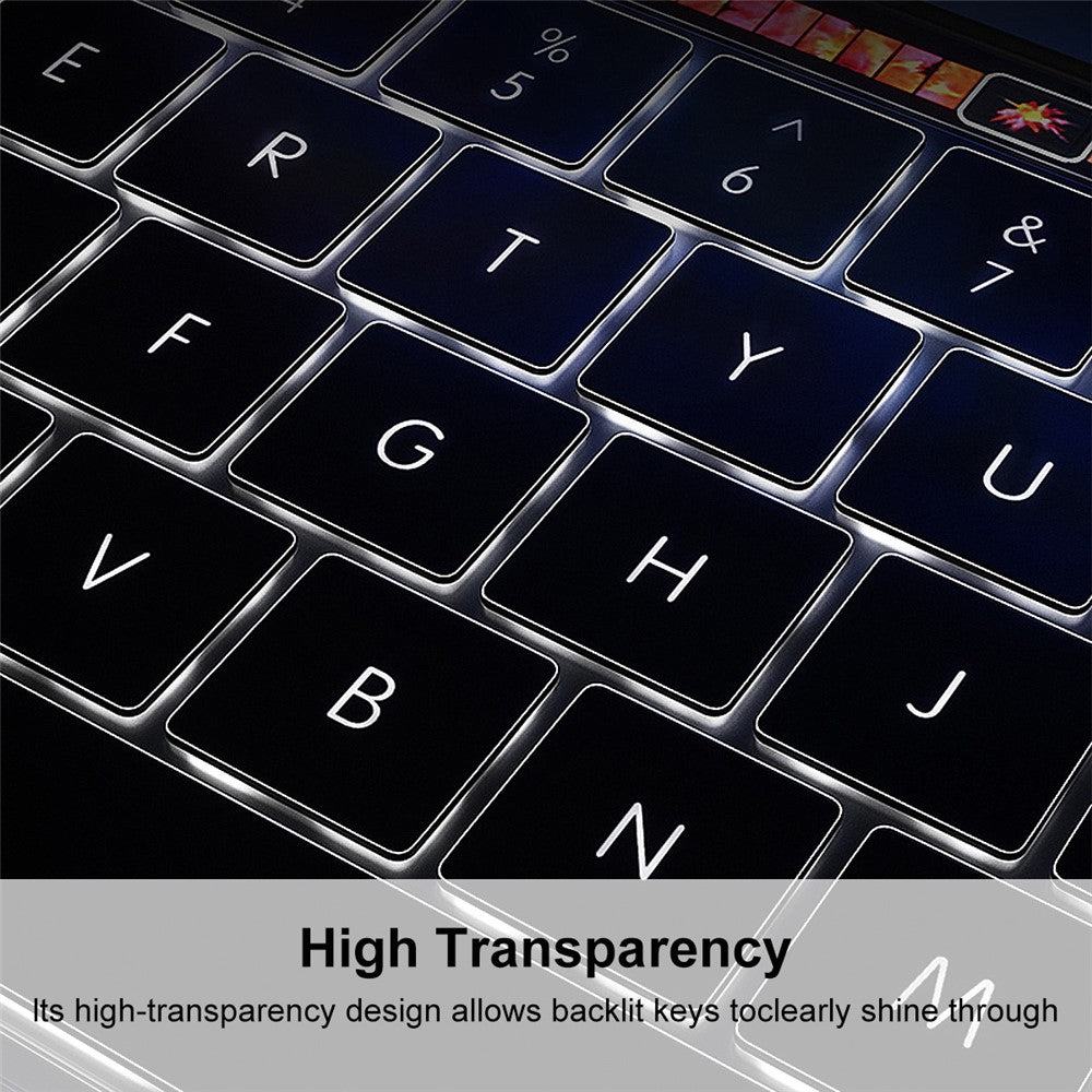 ENKAY for MacBook Neo 13 inch (2026) A3404 EU Version Layout Keyboard Cover Ultra-thin TPU Film Dustproof Cover