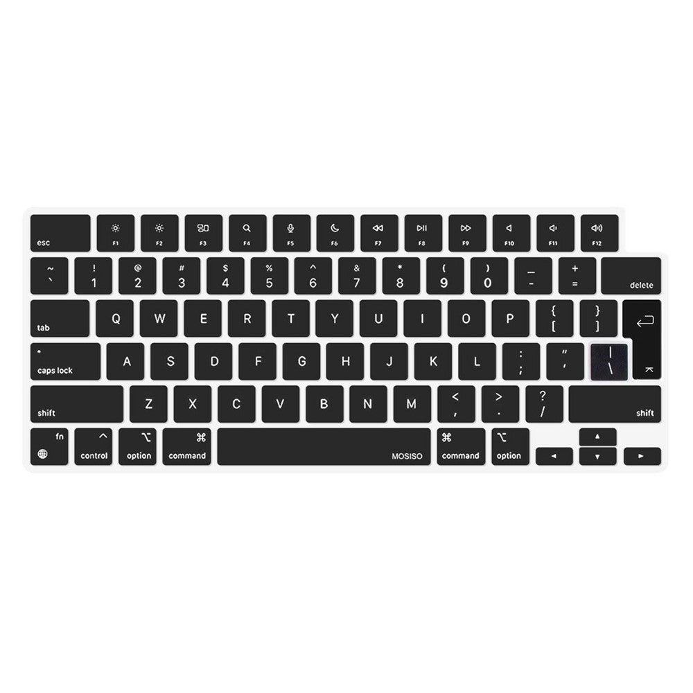 ENKAY Keyboard Cover for MacBook Air 13 / 15 (2022-2026) / MacBook Pro 14 / 16 (2021-2026) EU Version Layout Ultra Thin Silicone Keyboard Protector