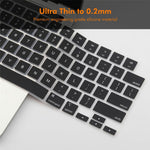 ENKAY Keyboard Cover for MacBook Air 13 / 15 (2022-2026) / MacBook Pro 14 / 16 (2021-2026) EU Version Layout Ultra Thin Silicone Keyboard Protector