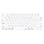 ENKAY Keyboard Cover for MacBook Air 13 / 15 (2022-2026) / MacBook Pro 14 / 16 (2021-2026) EU Version Layout Ultra Thin Silicone Keyboard Protector