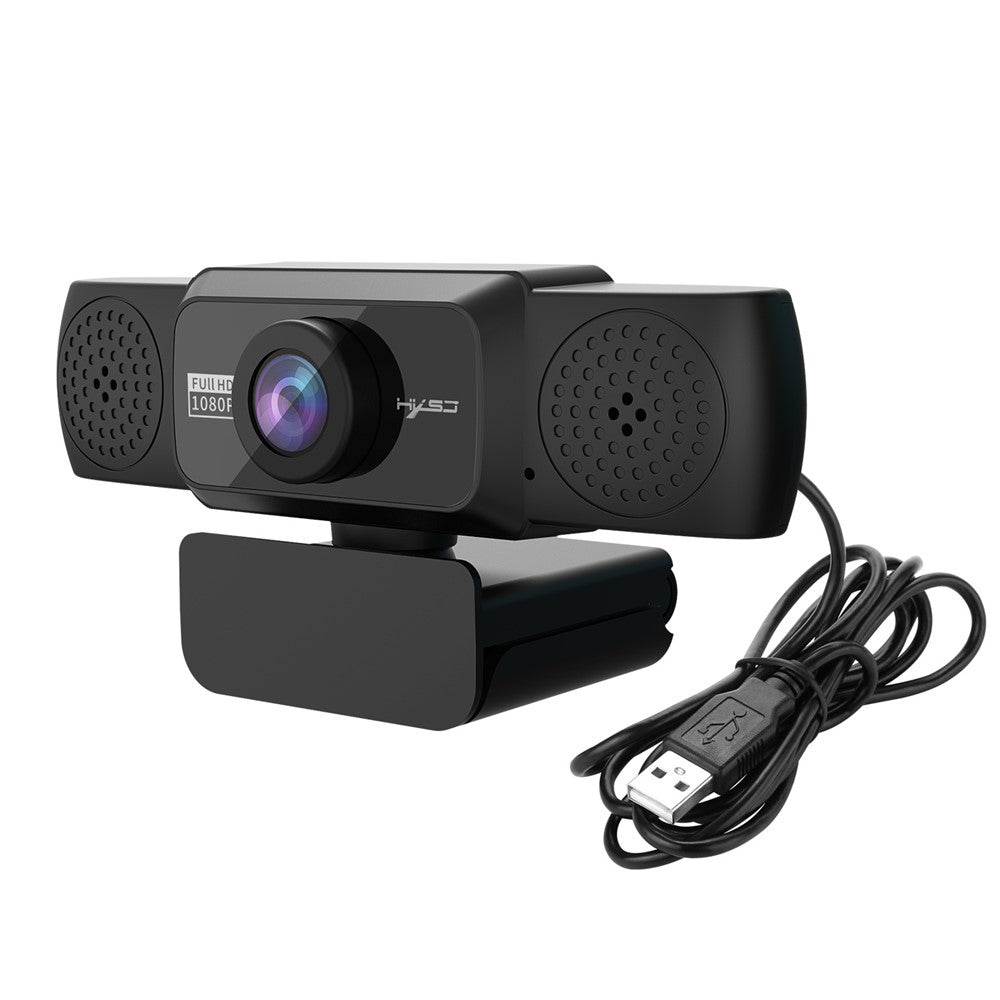 HXSJ S5 1080P HD computerkamera med indbygget mikrofon