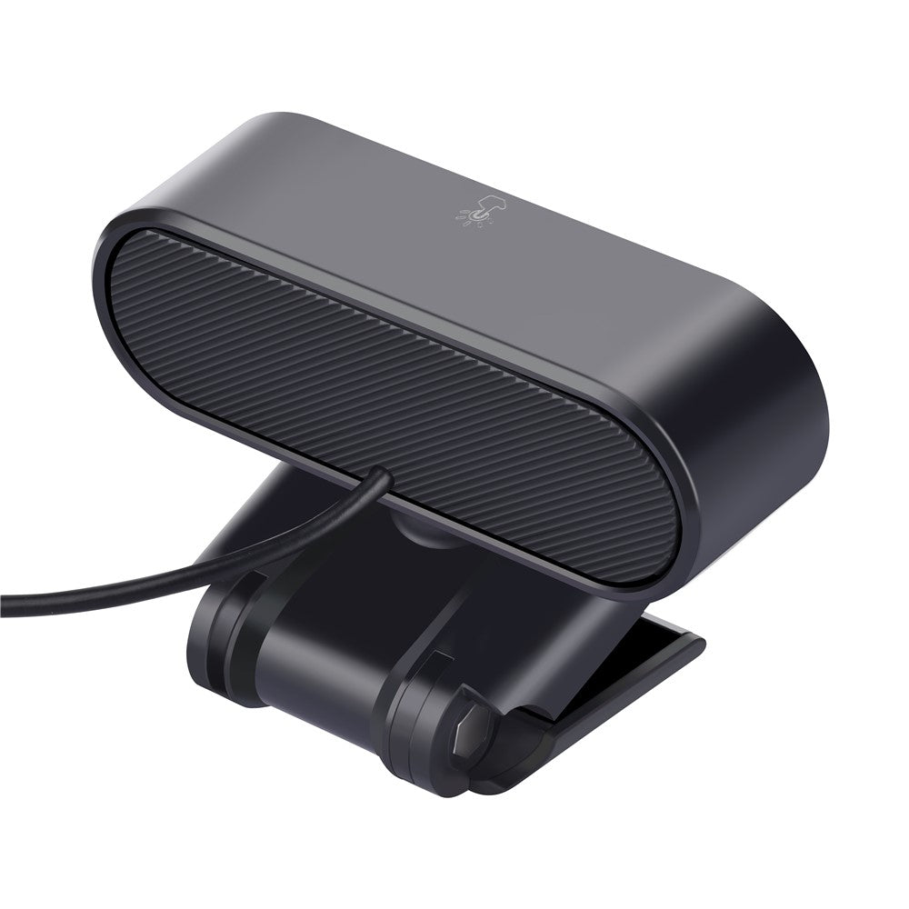 A55 1080P computerkamera til hjemmekontoret med indbygget mikrofon til liveundervisning USB-webcam med LED-fyldlys