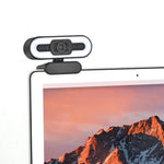 A55 1080P computerkamera til hjemmekontoret med indbygget mikrofon til liveundervisning USB-webcam med LED-fyldlys