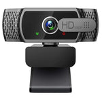 1080P Full HD USB Webcam Plug Play Monitor Camera with Microphone/Privacy Cover for Desktop Computers Laptops Video Work