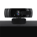 1080P Full HD USB Webcam Plug Play Monitor Camera with Microphone/Privacy Cover for Desktop Computers Laptops Video Work