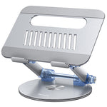 YESIDO LP06 Aluminum Alloy Foldable Laptop Bracket Rotatable Heat Dissipation Notebook Desktop Stand