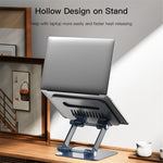 YESIDO LP04 Adjustable Aluminum Alloy Laptop Riser Desktop Stand Holder for Notebook Computer