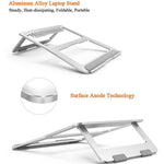 56-A Portable Desktop Notebook Stand Aluminum Alloy Laptop Cooling Heighten Bracket