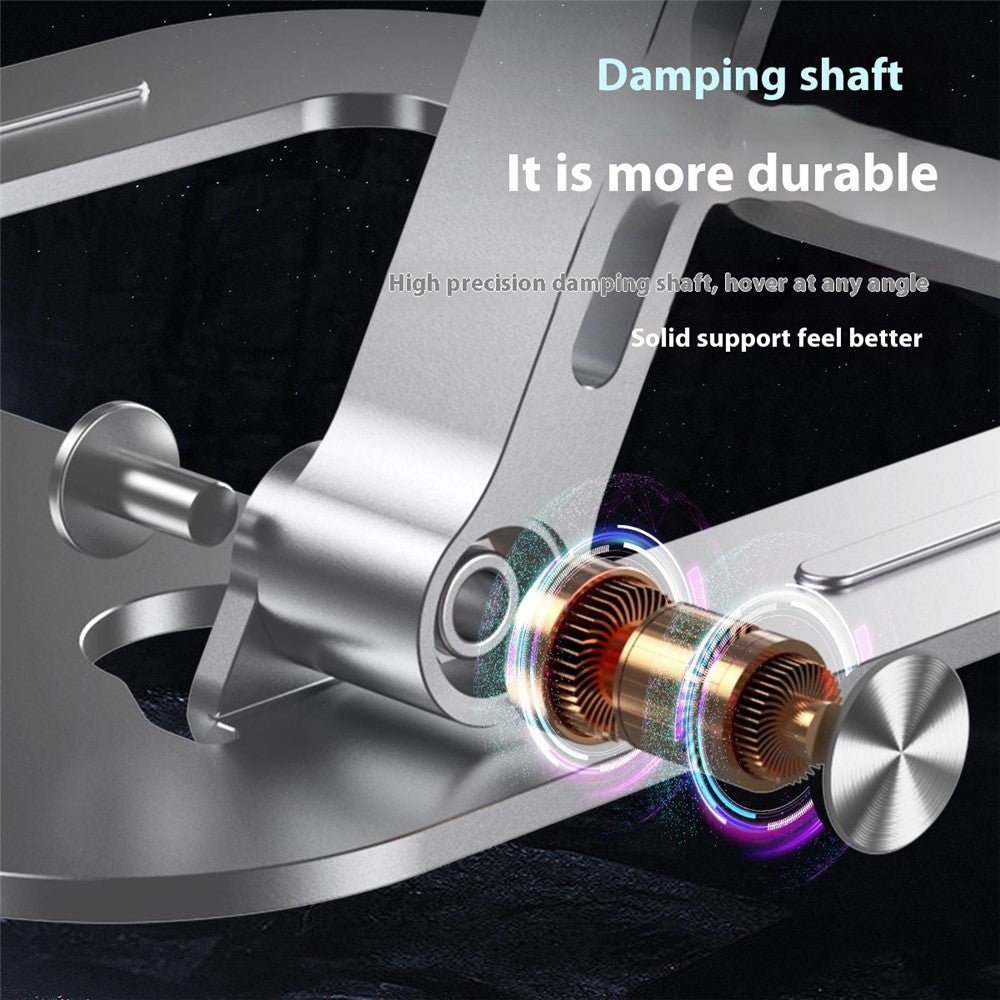 T64 Adjustable Notebook Heat Dissipation Stand Metal Desktop Foldable Laptop Bracket