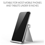 JIUSHARK JSC-3 Cell Phone Stand Holder Aluminum Alloy Tablet Desktop Display Holder Organizer