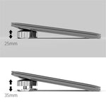 JIUSHARK JSNB-10 11-17.3 inch Laptop Pad Magnetic Heat Dissipation Notebook Computer Stand Foot Pad Ball