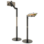 ZM-065 Overhead Phone Stand Desktop Extendable Rotating Live Streaming Cellphone Holder