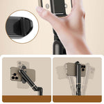 ZM-065 Overhead Phone Stand Desktop Extendable Rotating Live Streaming Cellphone Holder