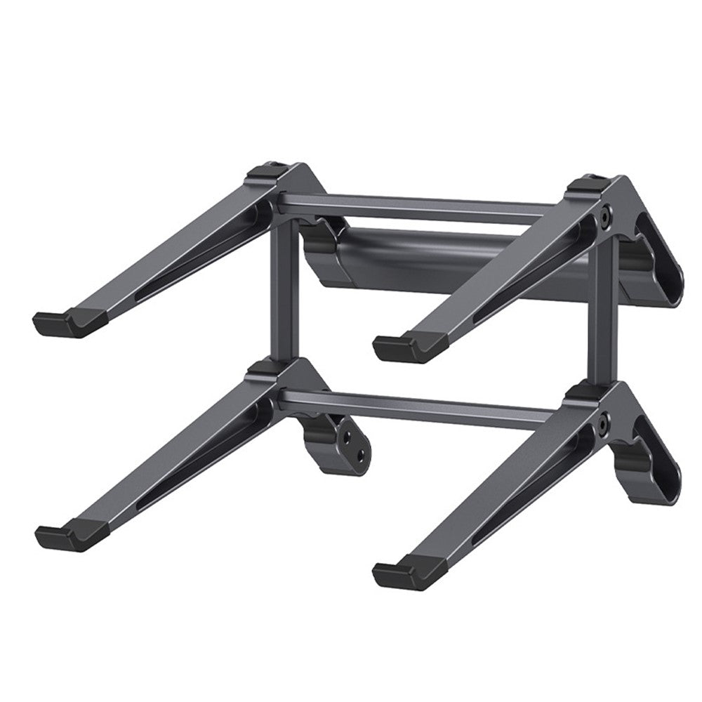 C19U Dual Layer Laptop Stand Tablet Notebook Riser Storage Rack with HD USB3.0 TF / SD Hub