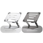 GFS03-T Carbon Steel Laptop Cooling Stand Adjustable Height Foldable Tablet Holder Notebook Bracket