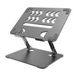 GFS04-T Laptop Cooling Stand Adjustable Height Carbon Steel Foldable Tablet Holder Notebook Bracket
