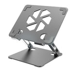 GFS06-T Carbon Steel Laptop Cooling Stand Adjustable Height Hollow Out Tablet Support for Notebooks