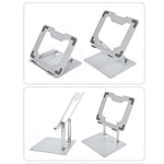 GFS012-T Foldable Carbon Steel Laptop Cooling Stand Adjustable Height Hollow Out Tablet Support