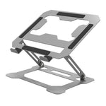 GFS14-TT 5kg Load Bearing Carbon Steel Laptop Cooling Stand Adjustable Height Hollow Out Tablet Support
