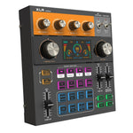 C200 Audio Mixer Sound Card Bluetooth-Compatible Adjustable Mixing Console for Live Streaming / Singing