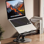 COTECI BS-011 Laptop Folding Rotating Stand Portable Adjustable Desktop Holder for Tablets Notebooks