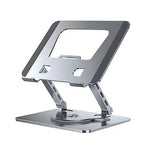 COTECI BS-007 Foldable Laptop Stand 360-Degree Rotatable Aluminum Alloy Adjustable Tablet Holder