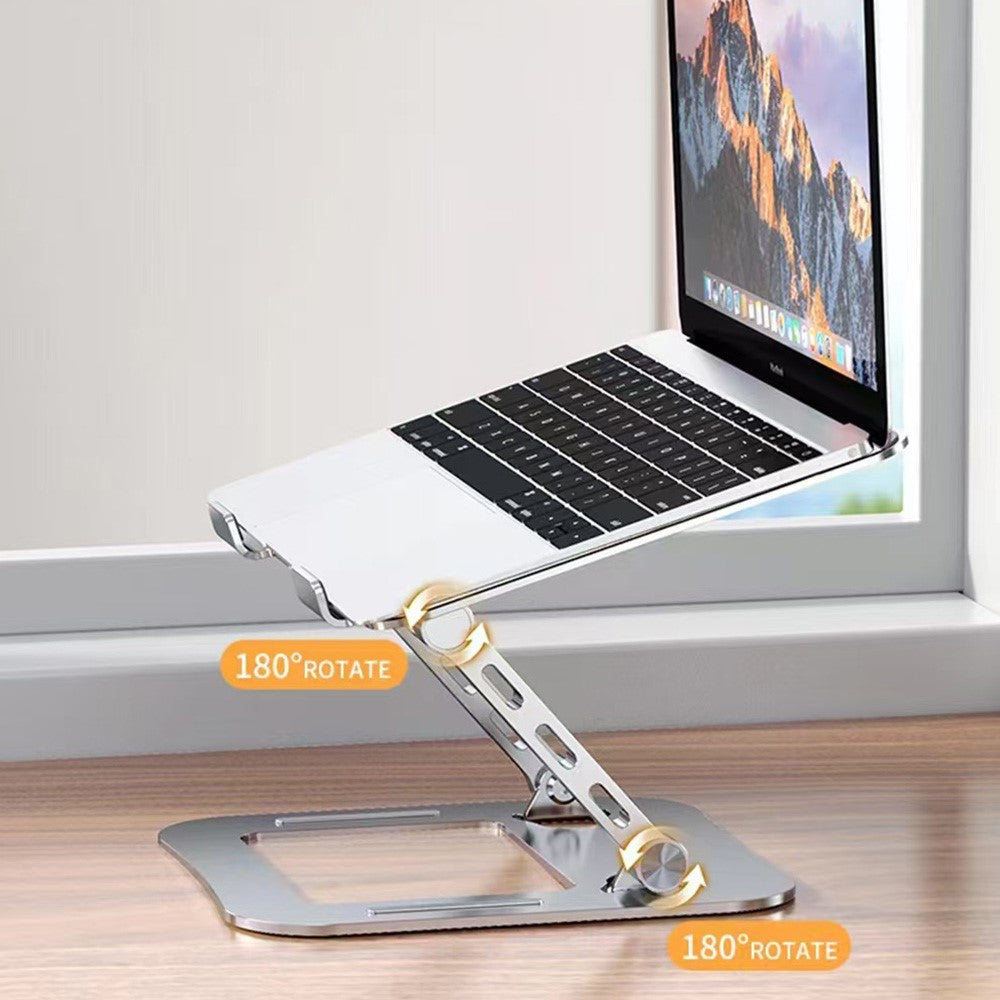 COTECI BS-008 Folding Laptop Stand Aluminum Alloy Tablet Holder Adjustable Height Portable